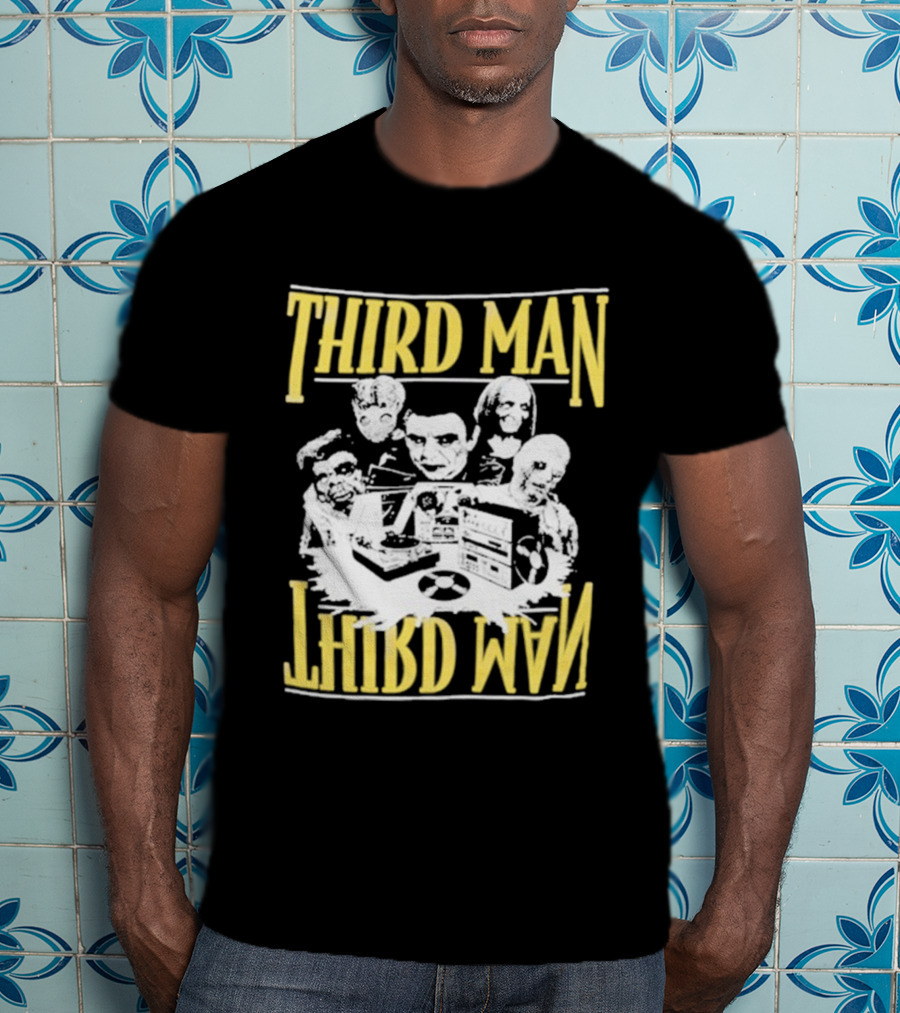 Third Man Records Creepy Mash Up T-Shirt