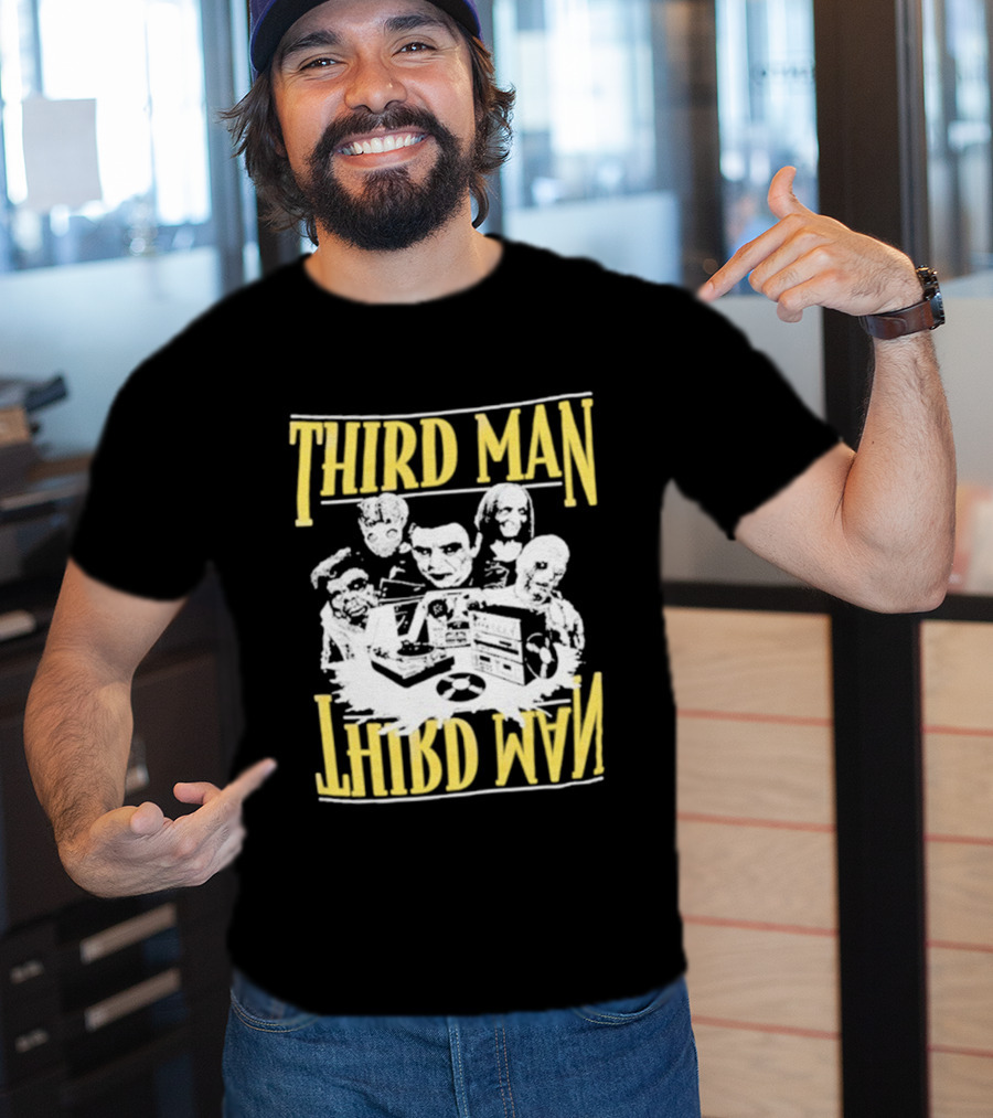 Third Man Records Creepy Mash Up T-Shirt