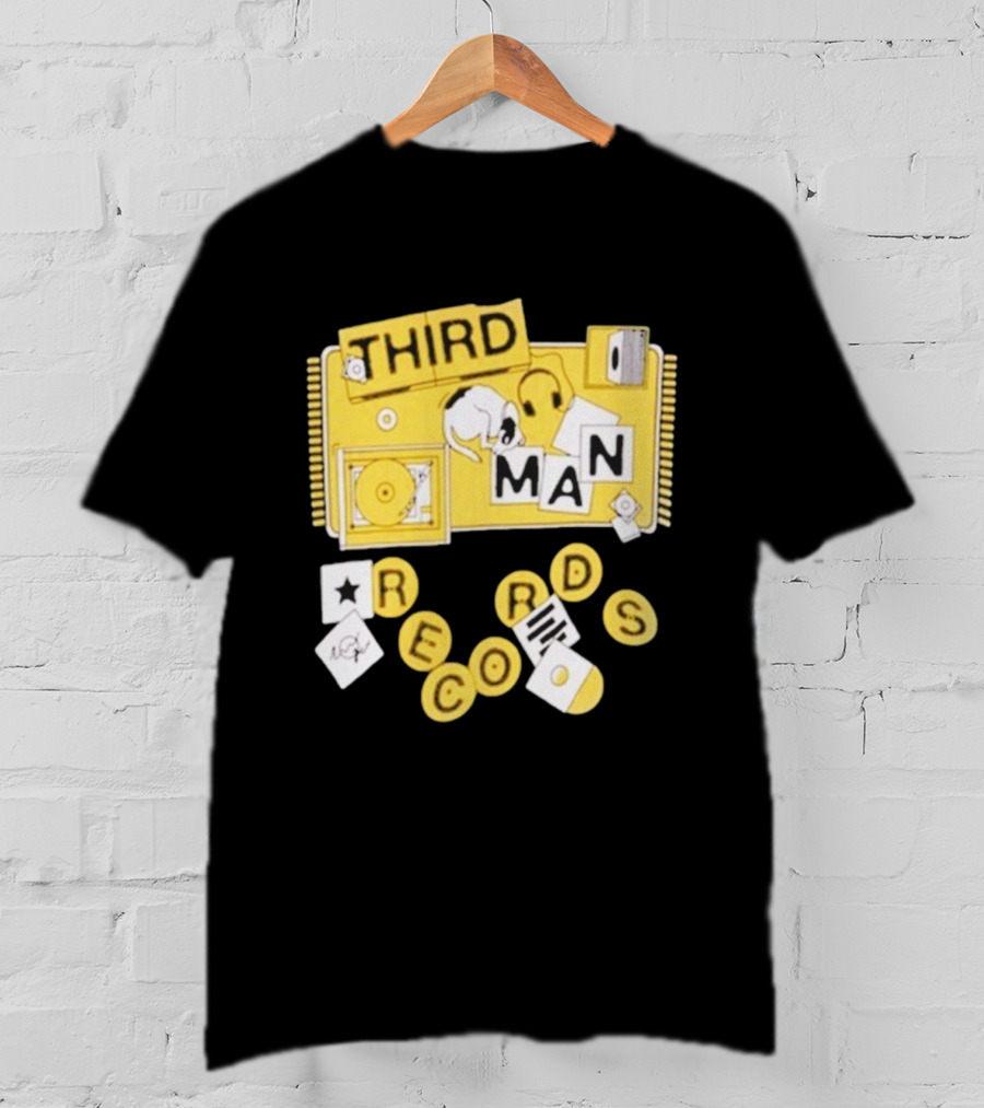 Third Man Records Third Man Rainy Day Records T-Shirt