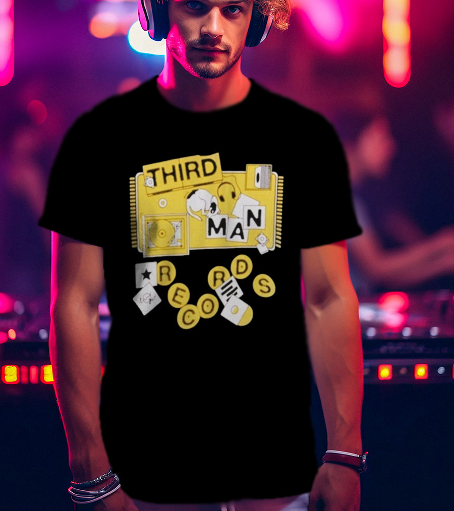 Third Man Records Third Man Rainy Day Records T-Shirt