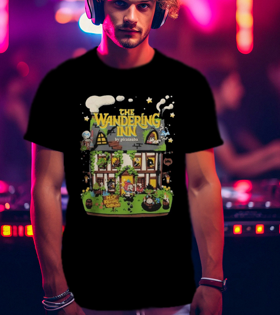 The Wandering Inn By Pirateaba No Killing Goblins House Scene T-Shirt