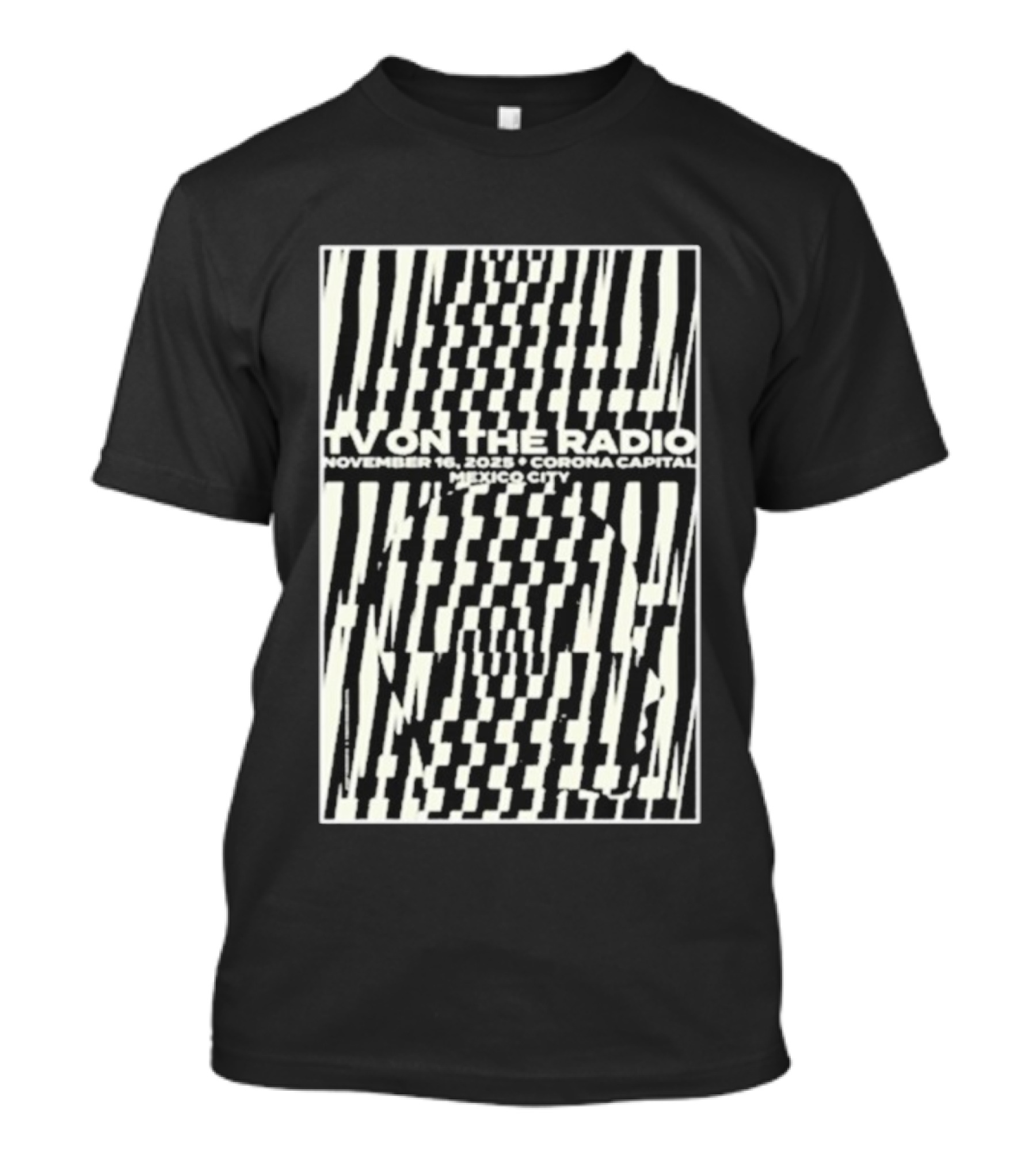 TV On The Radio November 16 2025 Corona Capital Mexico City T-Shirt