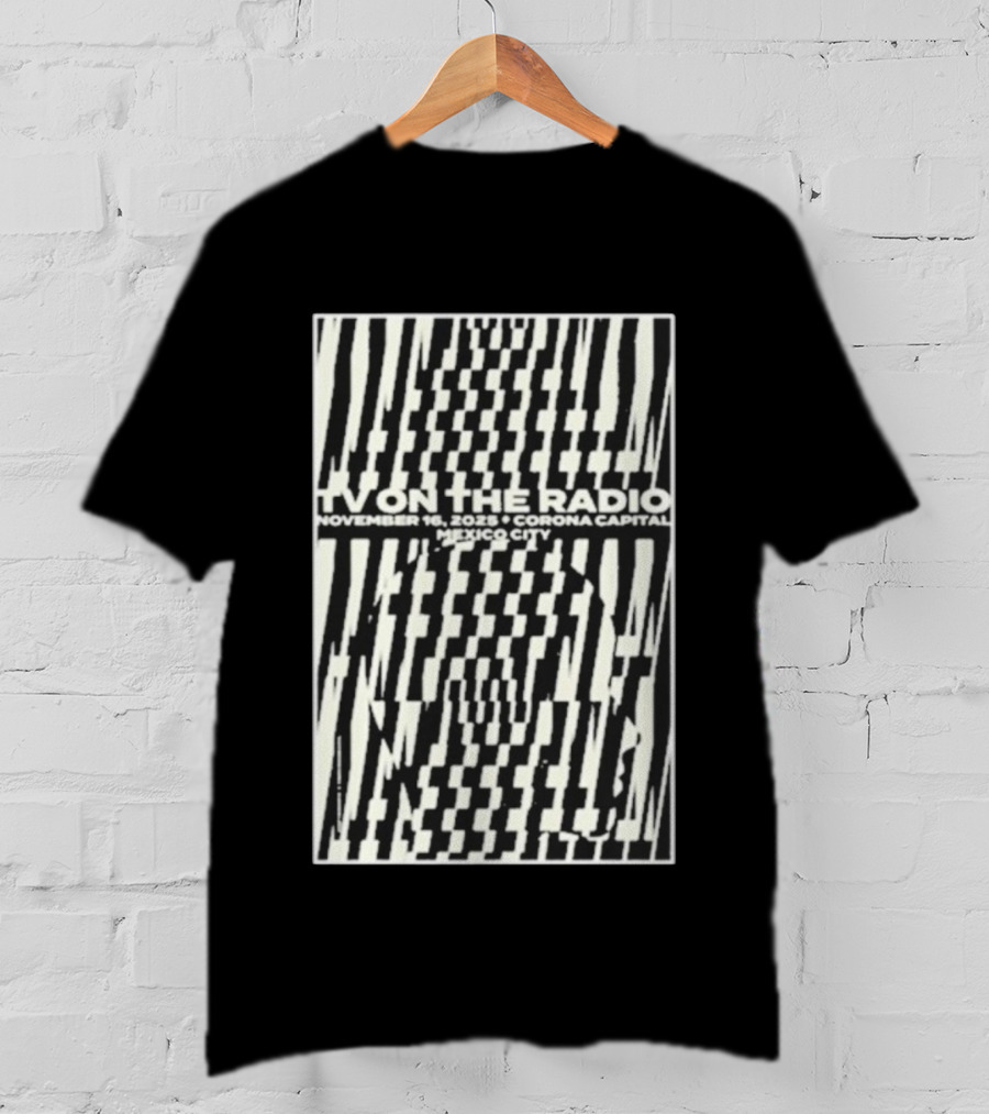 TV On The Radio November 16 2025 Corona Capital Mexico City T-Shirt