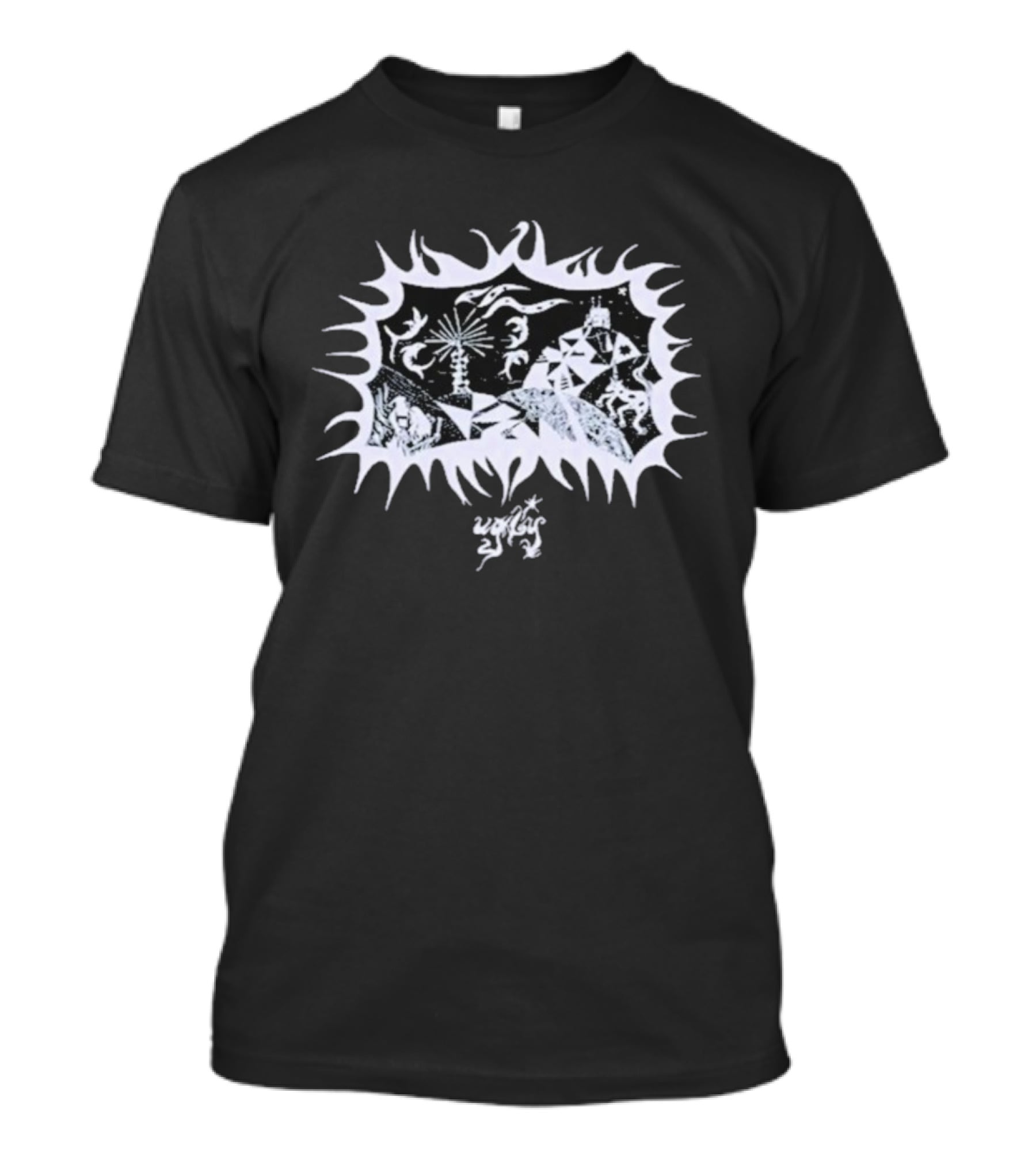 Ugly April Chair Psychedelic Surreal Landscape Embrace T-Shirt