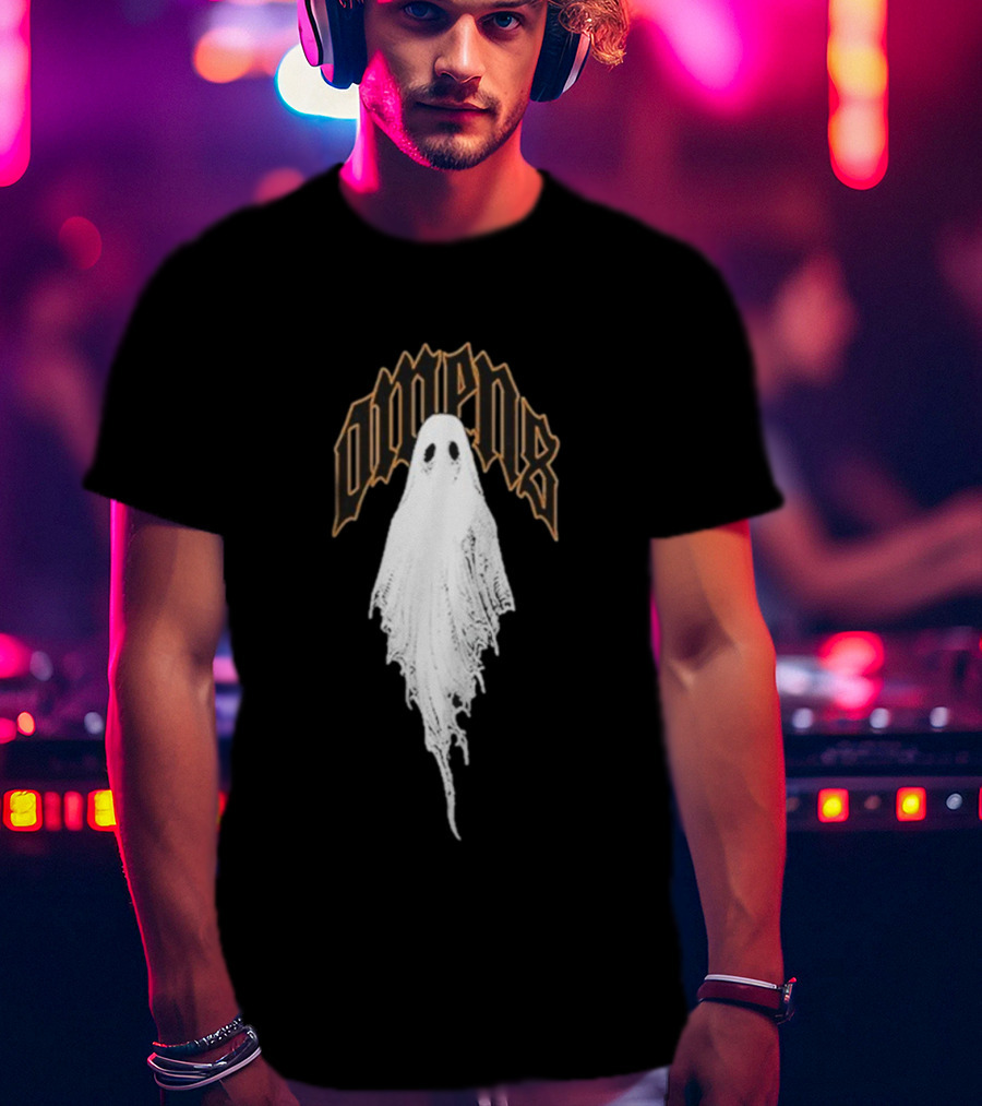 Bad Omens Gothic Ghost Imagery T-Shirt