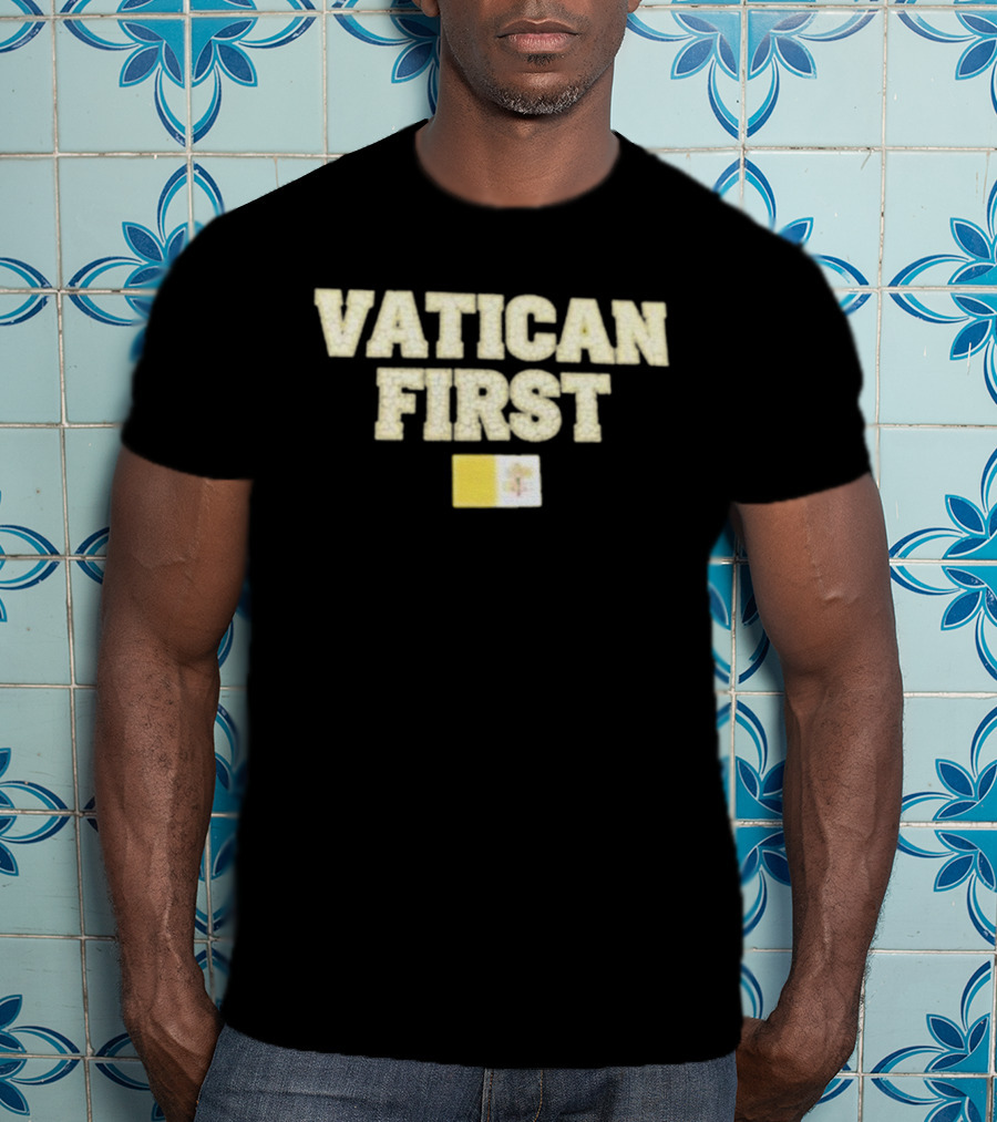 Vatican First Flag Bold Statement T-Shirt
