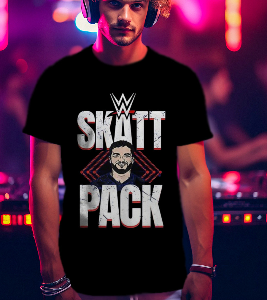WWE Skatt Pack Cam Skattebo New York Giants 2025 T-Shirt
