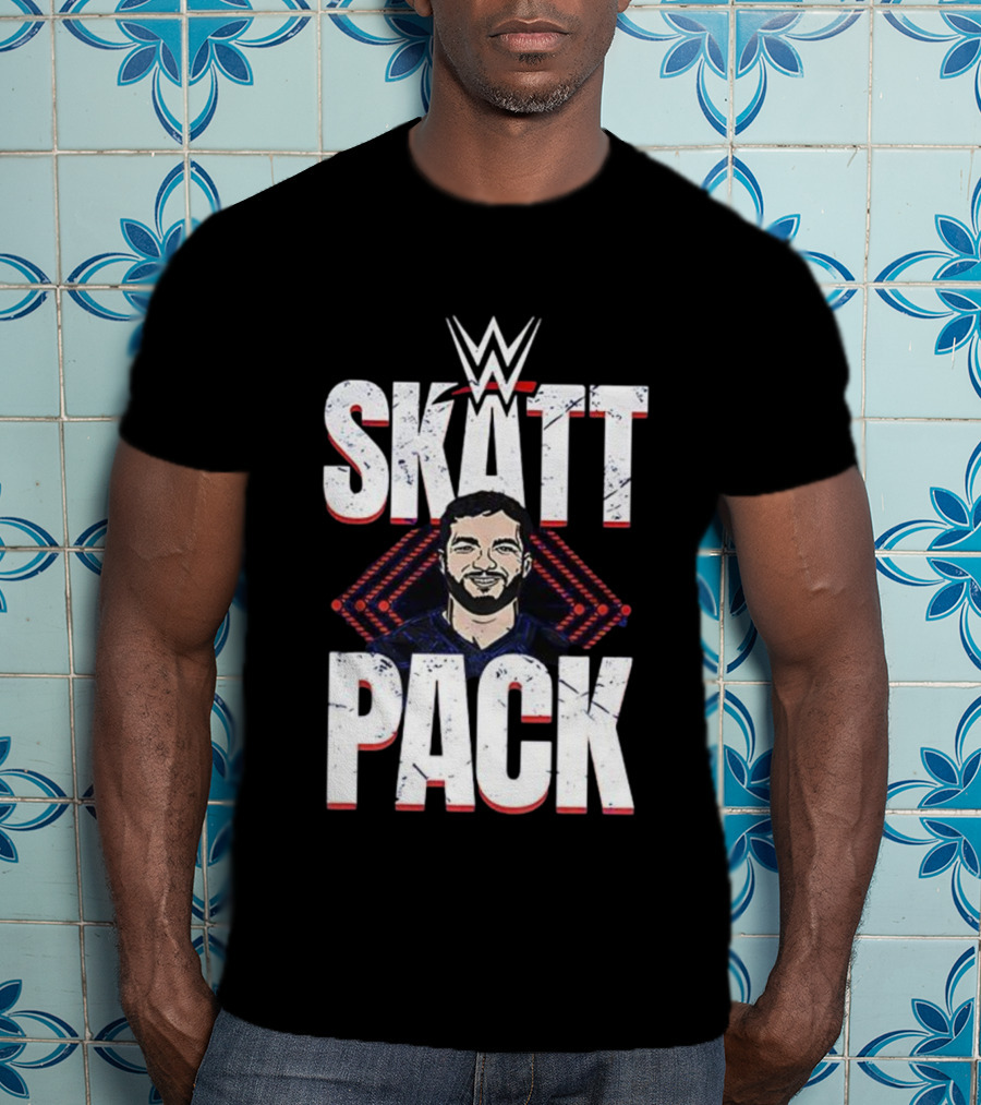 WWE Skatt Pack Cam Skattebo New York Giants 2025 T-Shirt