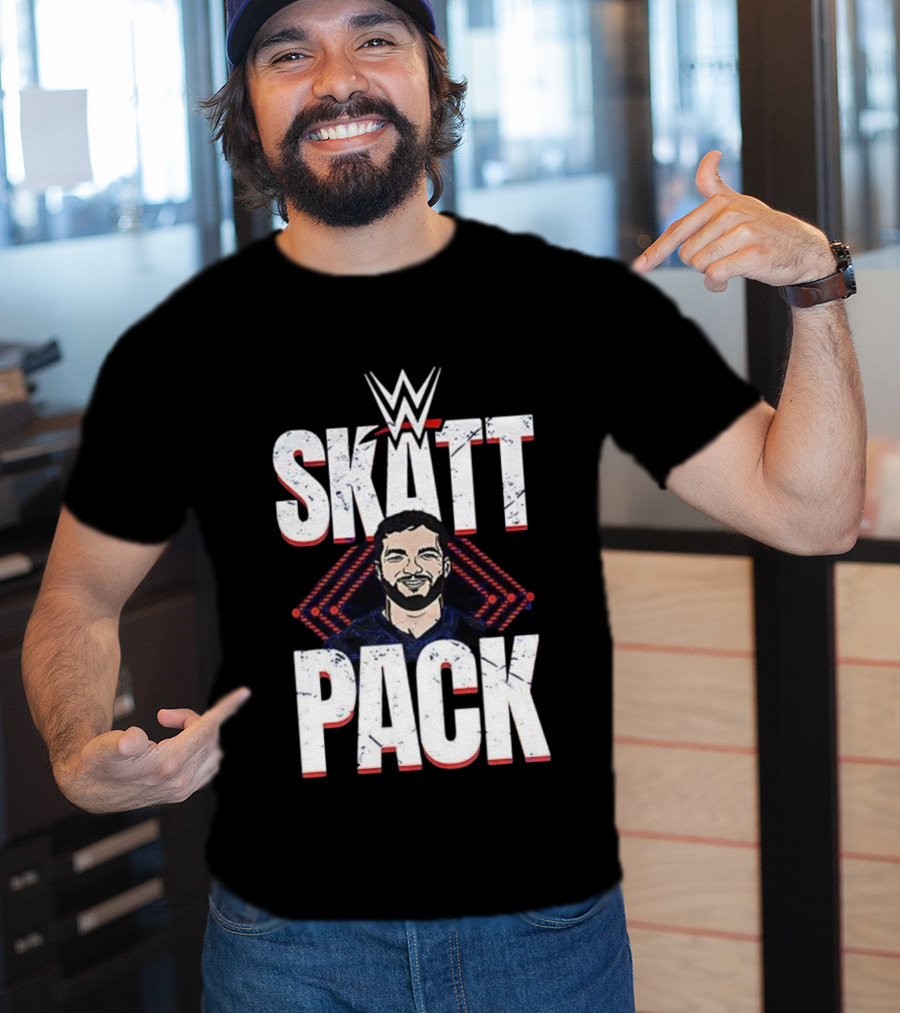 WWE Skatt Pack Cam Skattebo New York Giants 2025 T-Shirt