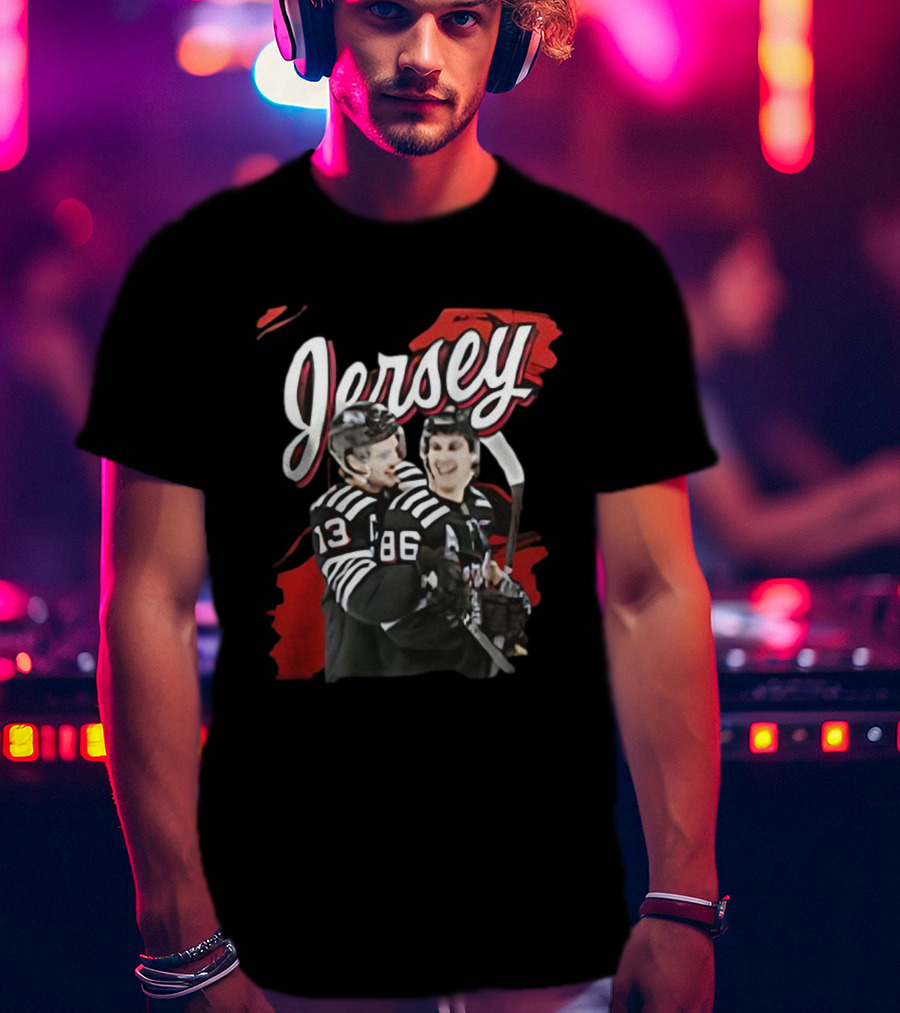 Jersey New Jersey Devils Players Celebration Bye Bye Tour T-Shirt