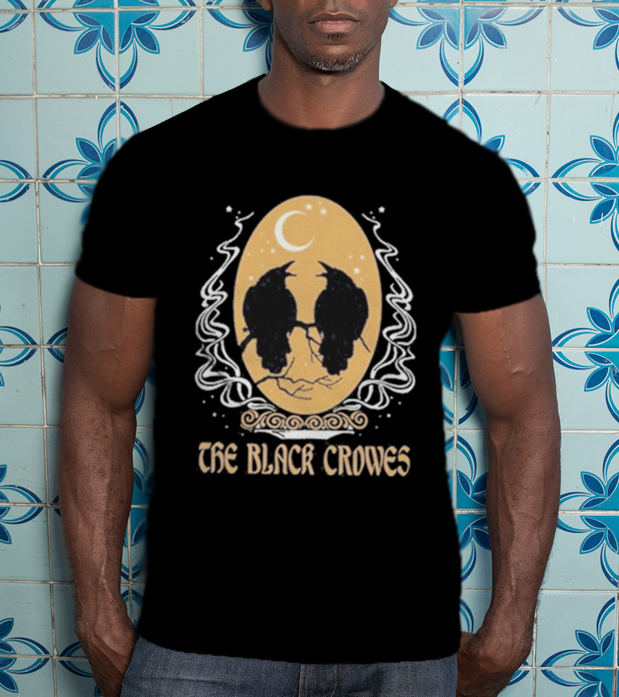 The Black Crowes Oval Moonlit Ravens T-Shirt