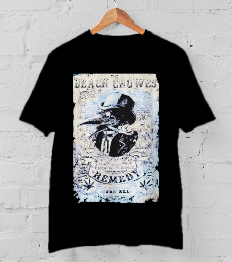 The Black Crowes Rock N Roll Remedy All Natural Cure All T-Shirt