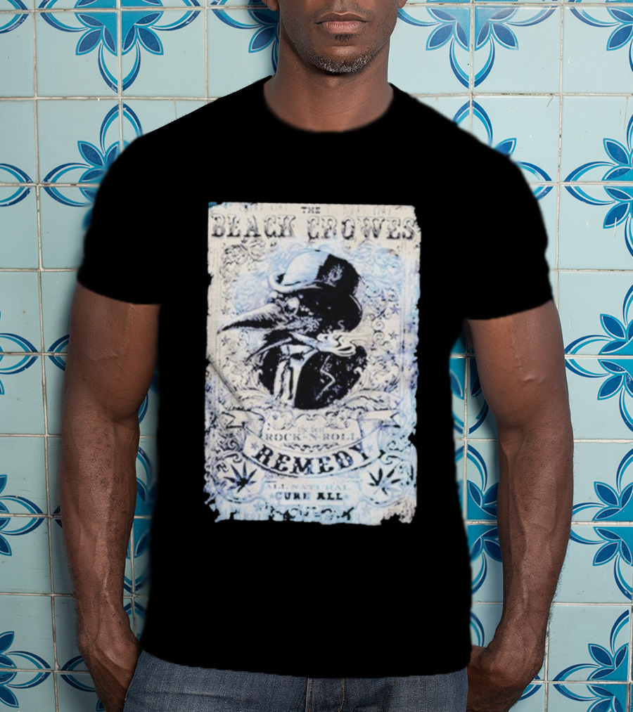 The Black Crowes Rock N Roll Remedy All Natural Cure All T-Shirt