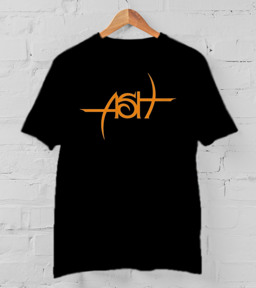 Ash Band Logo Graphic Vintage Music Fans T-Shirt