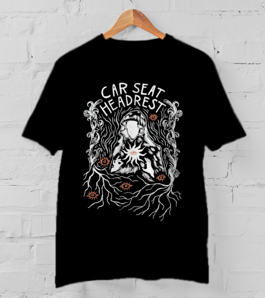 Car Seat Headrest Mystical Cult Imagery With Eye And Roots Design T-Shirt