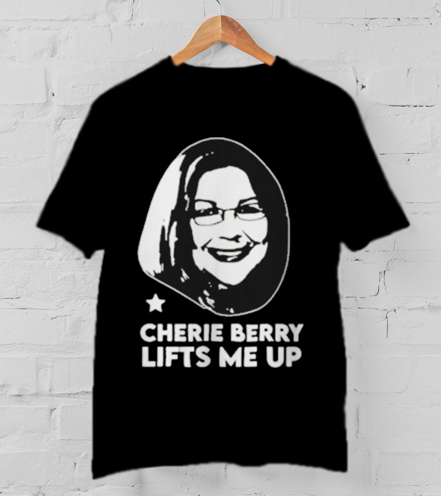 Cherie Berry Lifts Me Up Star Icon Portrait T-Shirt