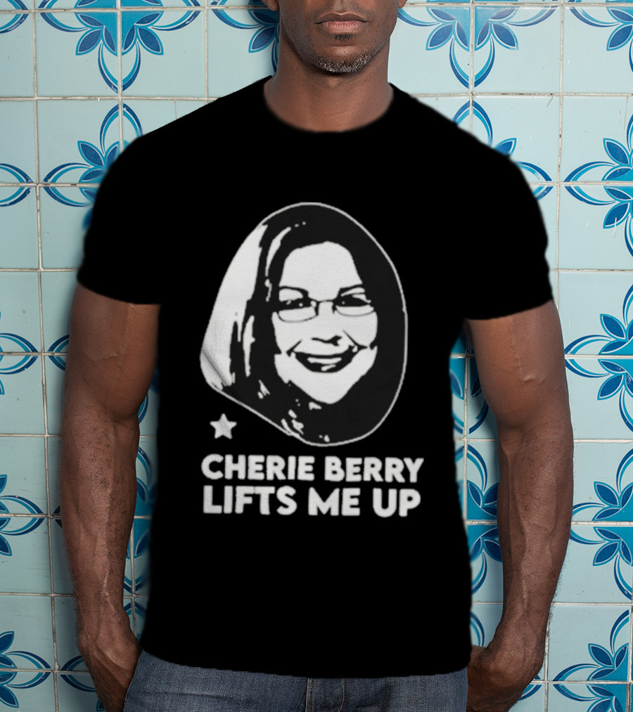 Cherie Berry Lifts Me Up Star Icon Portrait T-Shirt