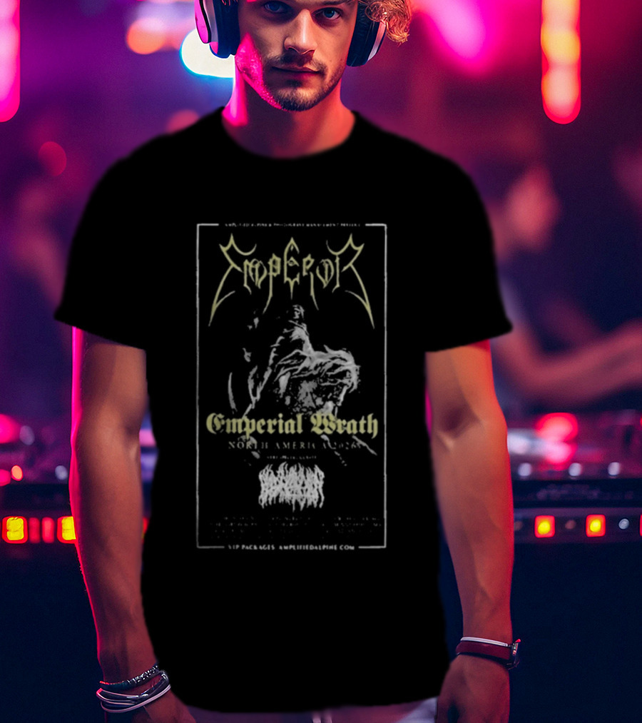 Emperor Anthems North America 2024 Tour Concert T-Shirt