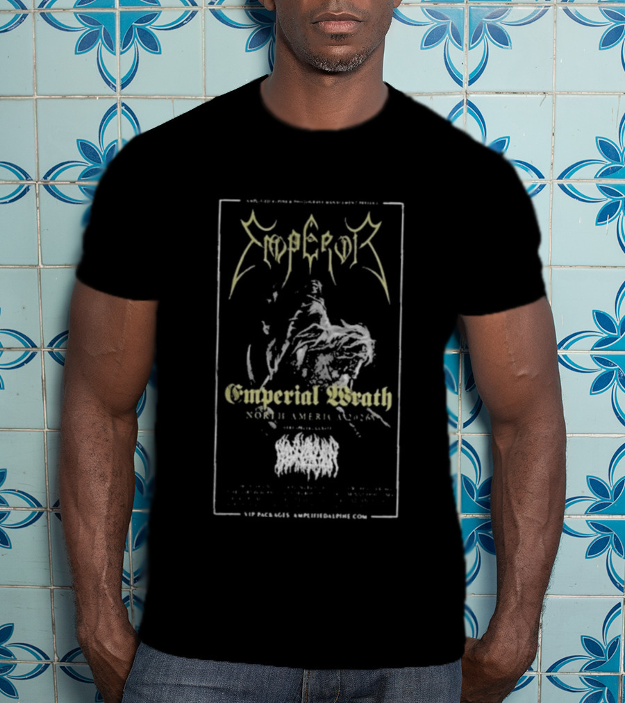 Emperor Anthems North America 2024 Tour Concert T-Shirt