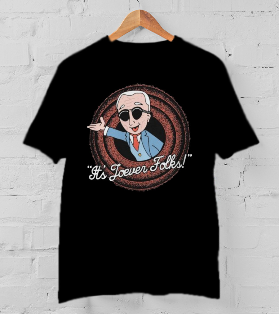It's Joever Folks Cartoon Character Retro Style T-Shirt
