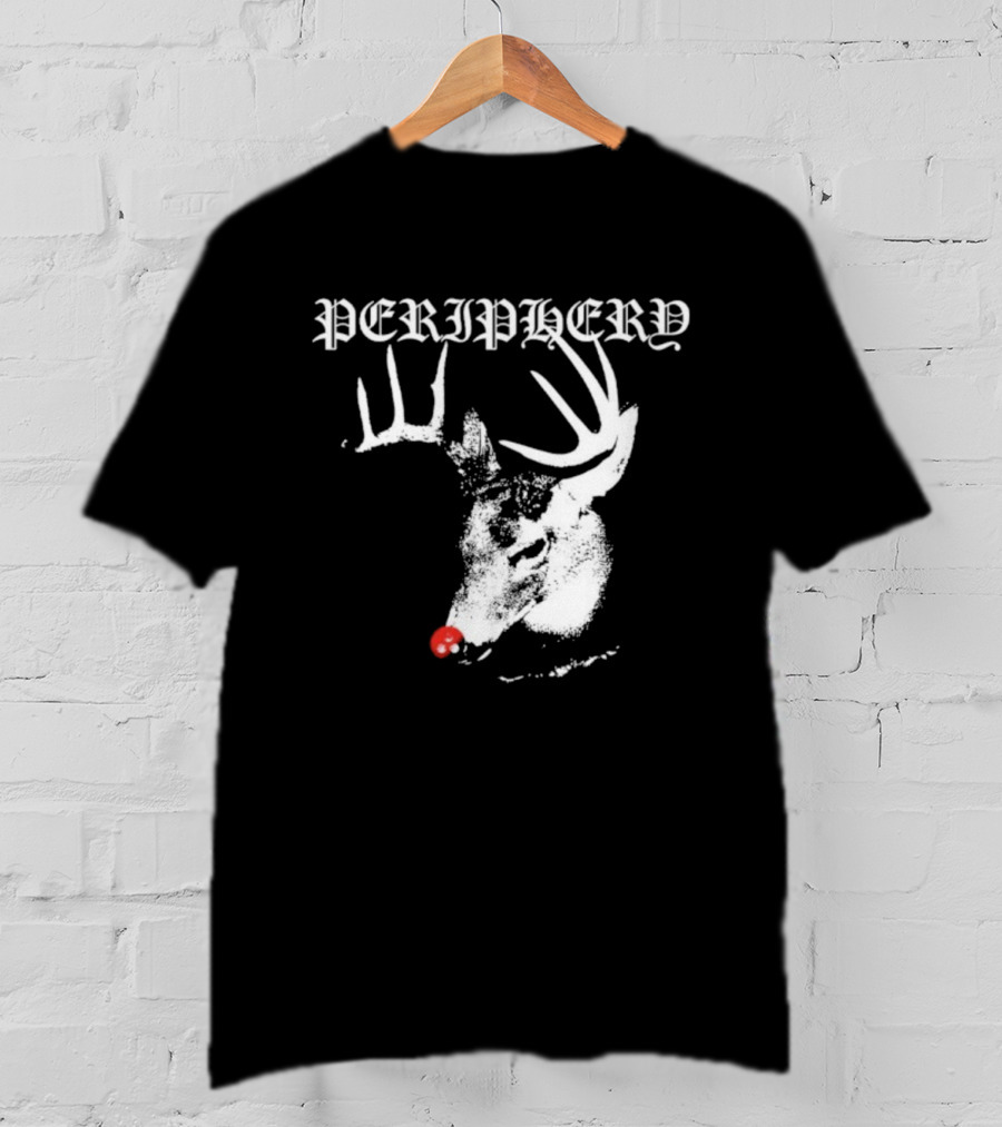 Periphery Rudolph Reindeer Christmas Design T-Shirt