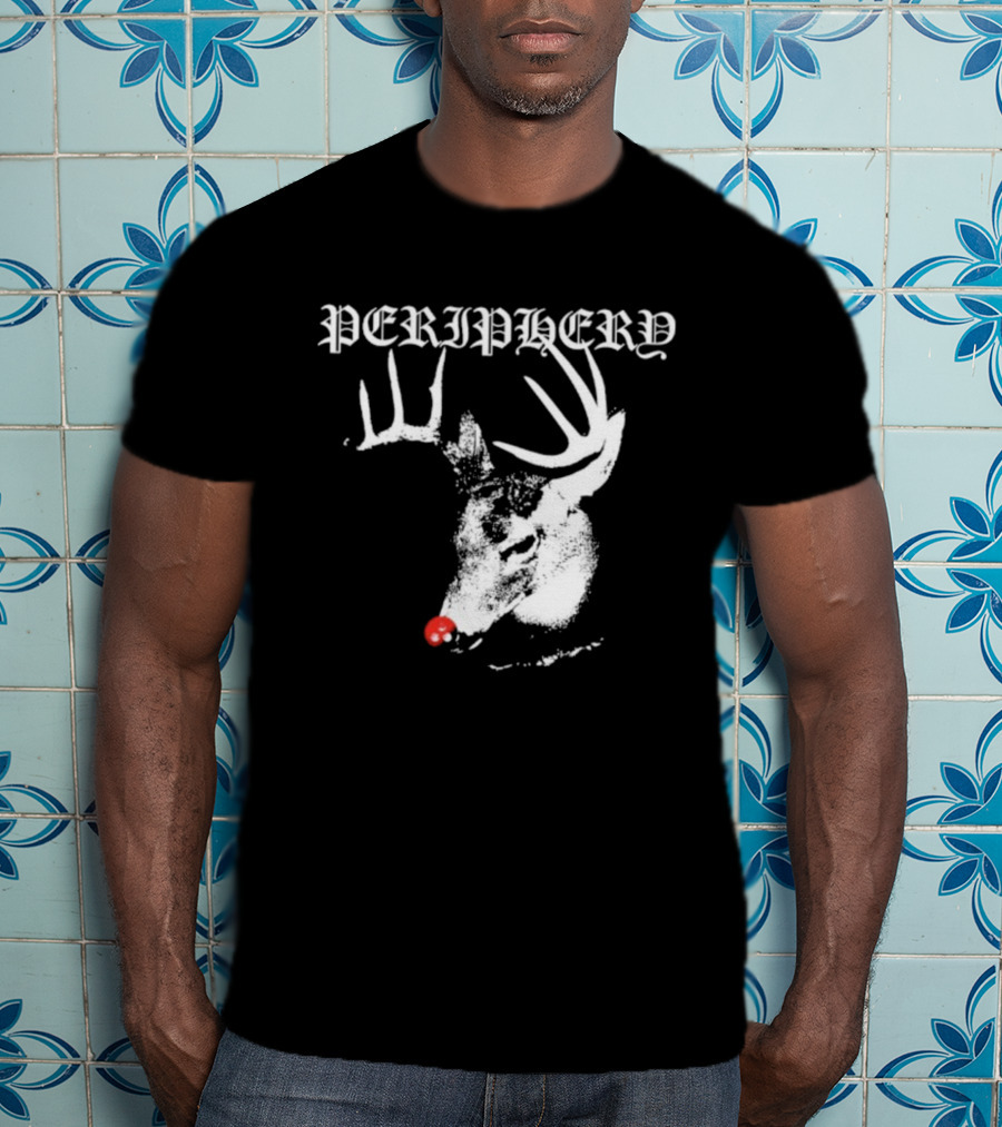 Periphery Rudolph Reindeer Christmas Design T-Shirt