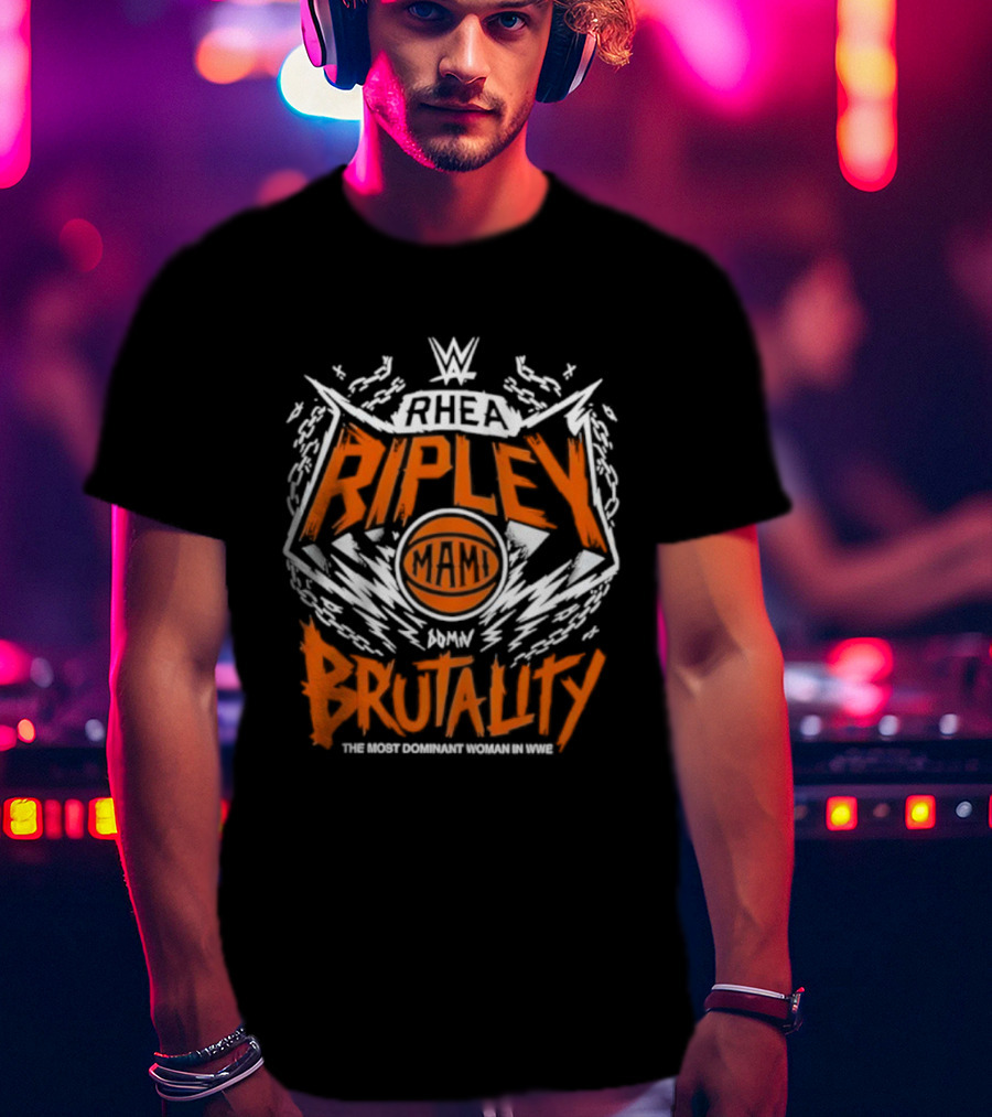 Rhea Ripley WWE New York Knicks This Is My Brutality T-Shirt