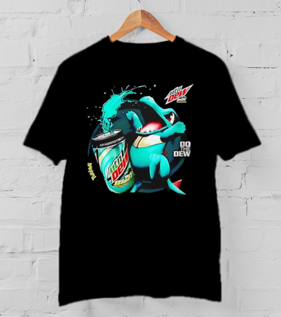 Mountain Dew Baja Blast Do The Dew Animation T-Shirt