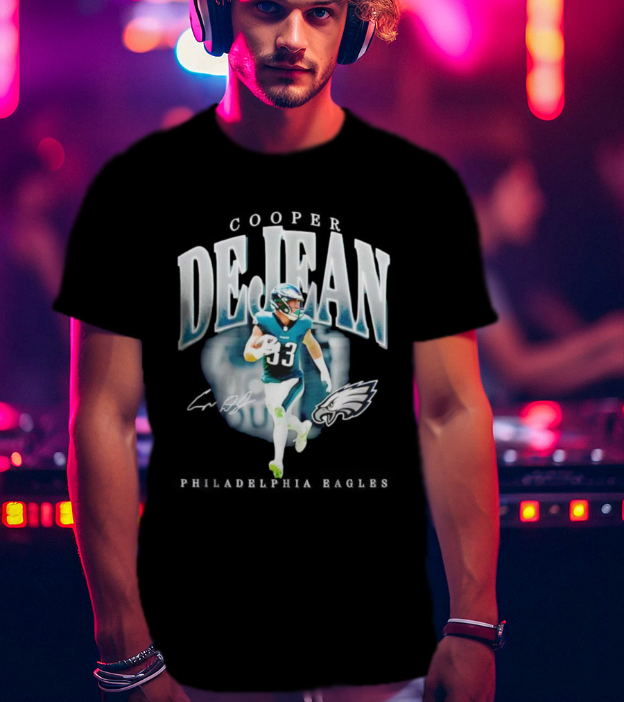 Philadelphia Eagles DeJean 93 Signature Player Hype T-Shirt