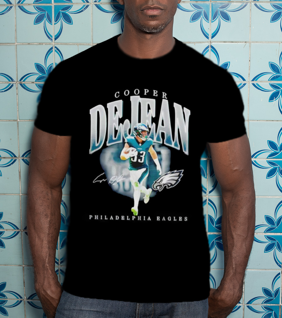 Philadelphia Eagles DeJean 93 Signature Player Hype T-Shirt