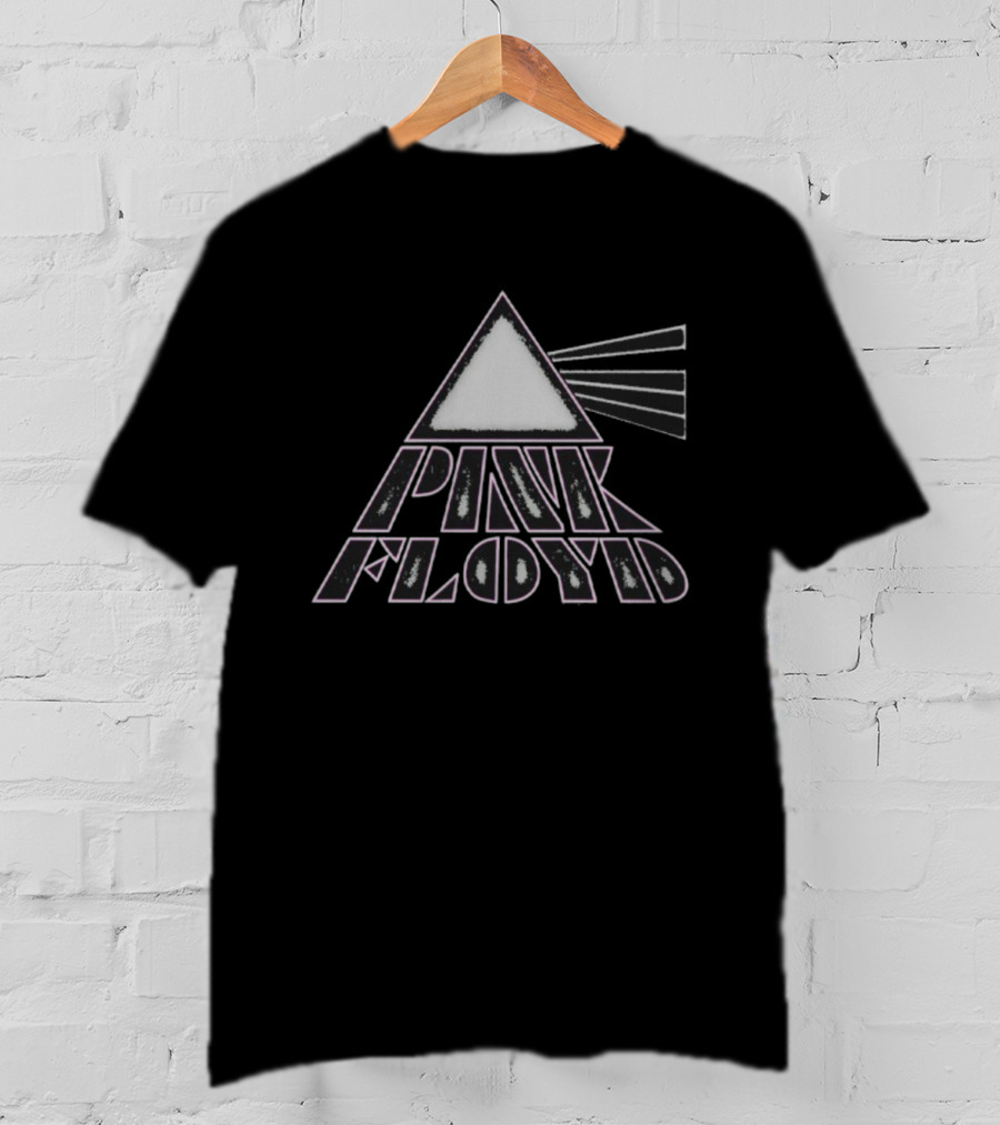Pink Floyd Prism Triangle Ghost Design T-Shirt