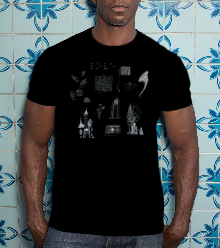 Regina Spektor 11 11 Doodle Drawing Elements T-Shirt