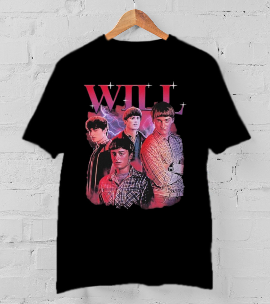 Will Stranger Things Iconic Character Tribute T-Shirt