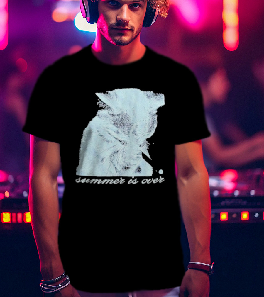 Will Mahony Summer Is Over Cat T-Shirt