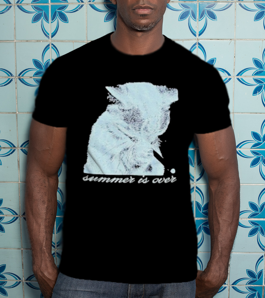 Will Mahony Summer Is Over Cat T-Shirt