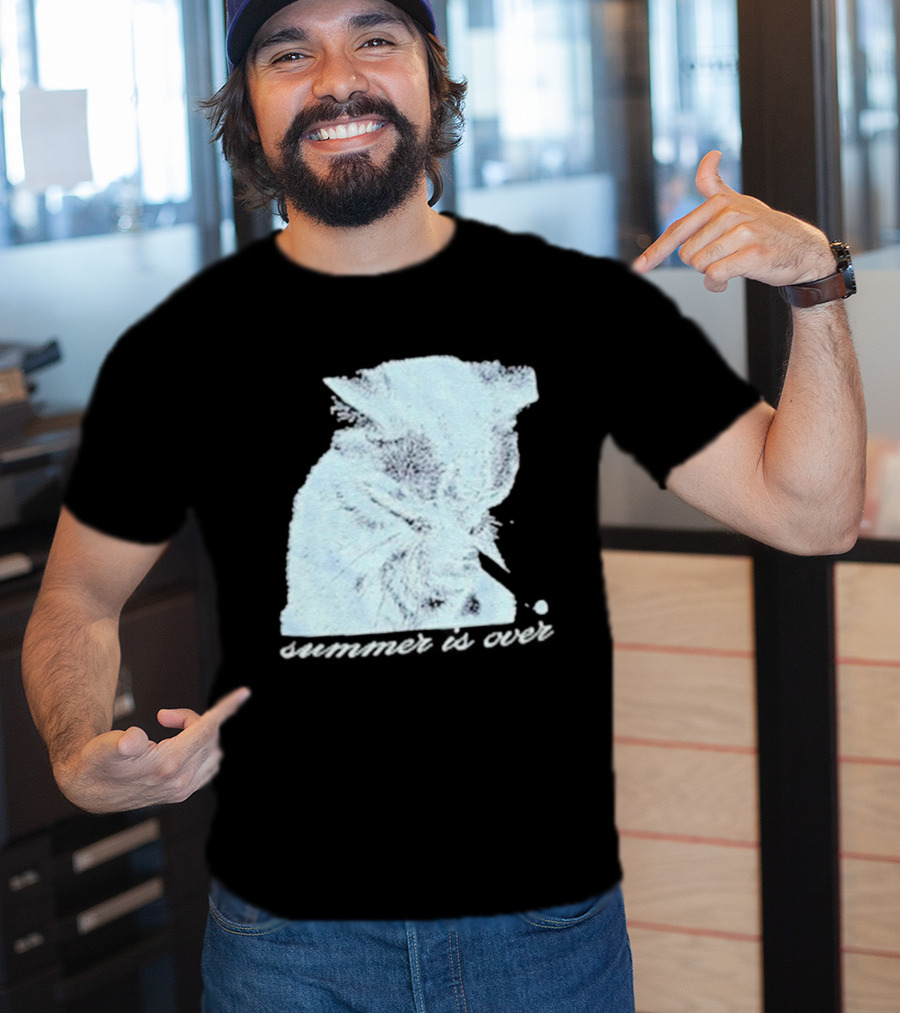 Will Mahony Summer Is Over Cat T-Shirt
