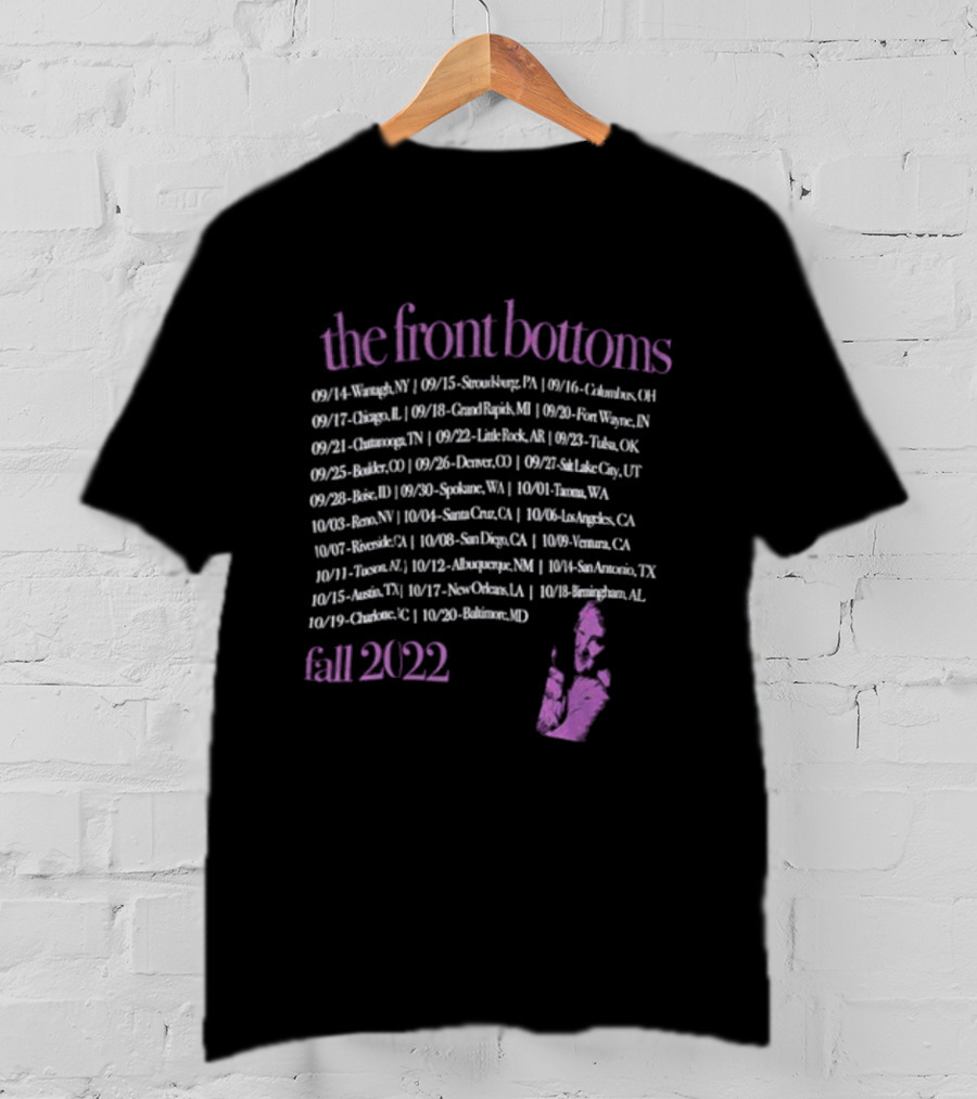 Theresa Fall 2022 Tour Dates The Front Bottoms T-Shirt