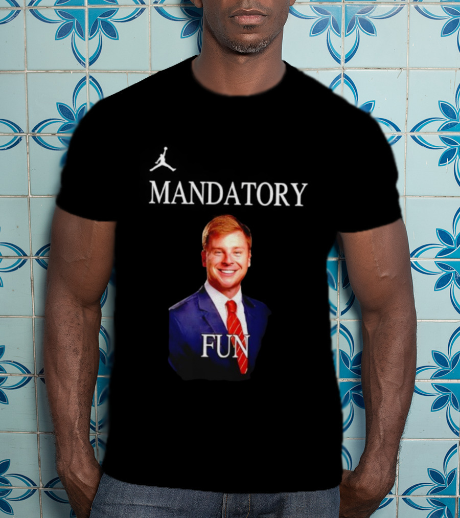 Jacob Maloney Mandatory Fun Portrait T-Shirt