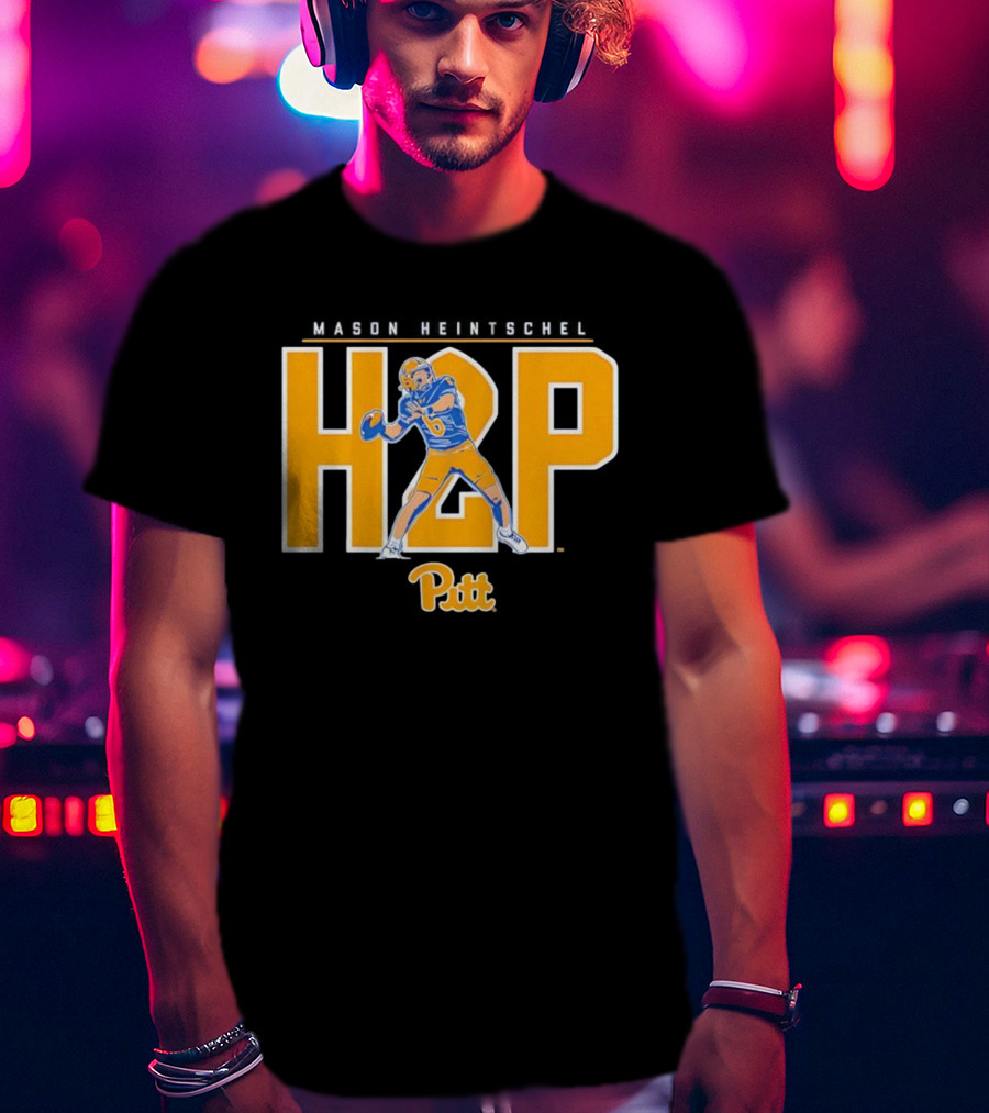 Pitt Football H2P Mason Heintschel Player 6 T-Shirt
