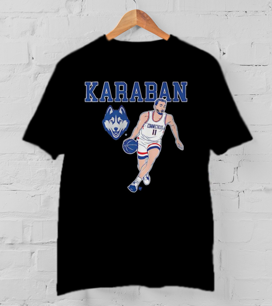 UConn Basketball Karaban Connecticut Huskies Number 11 T-Shirt
