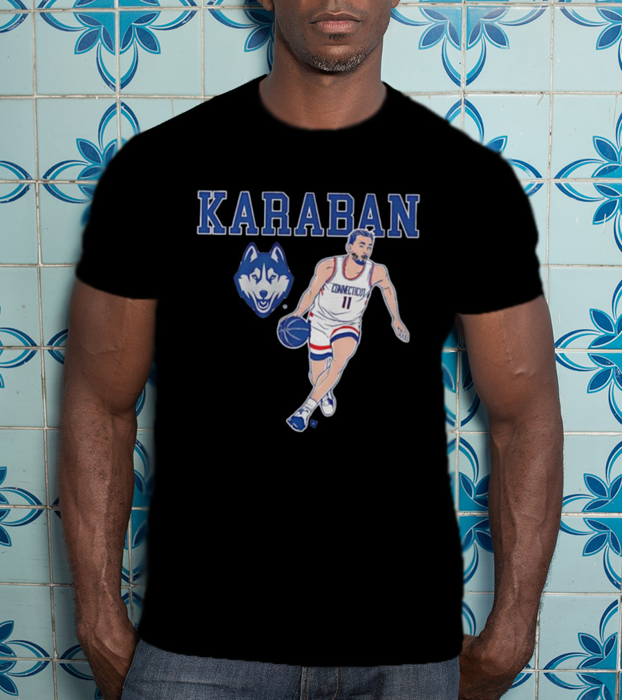 UConn Basketball Karaban Connecticut Huskies Number 11 T-Shirt