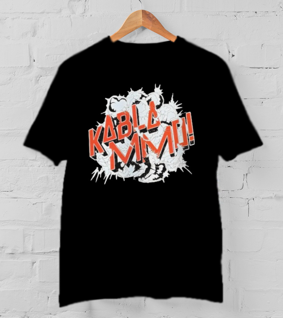 Kablammo Explosive Graphic Text Burst T-Shirt
