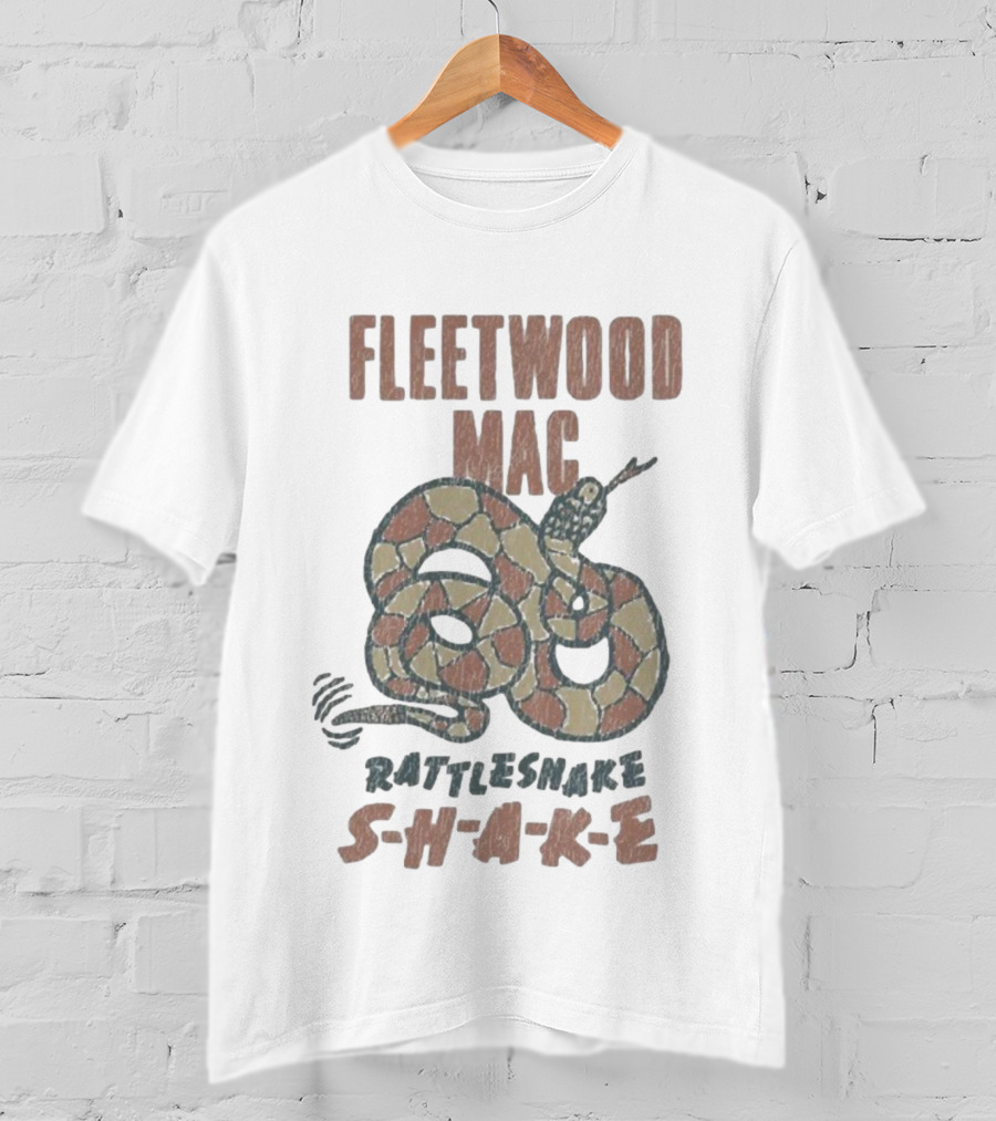 Fleetwood Mac Rattlesnake Shake Vintage Music Vibe T-Shirt