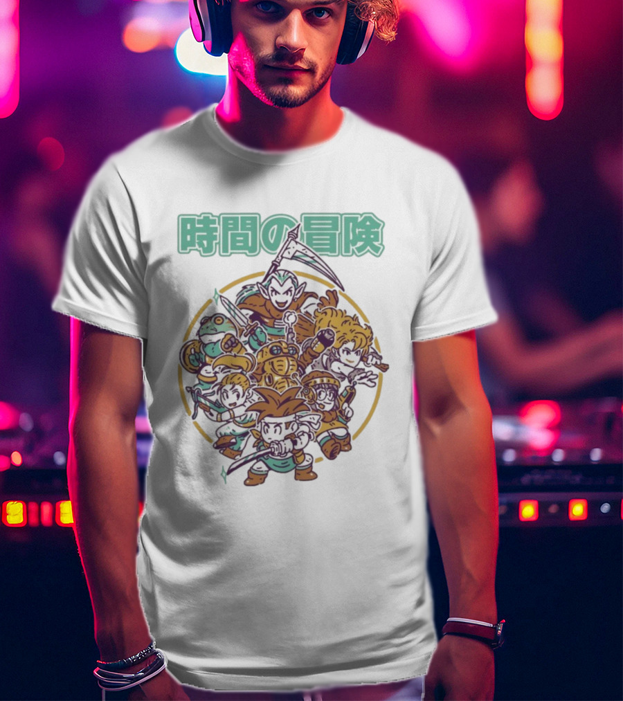 Henrique Torres Adventure Retro Gaming Elements T-Shirt