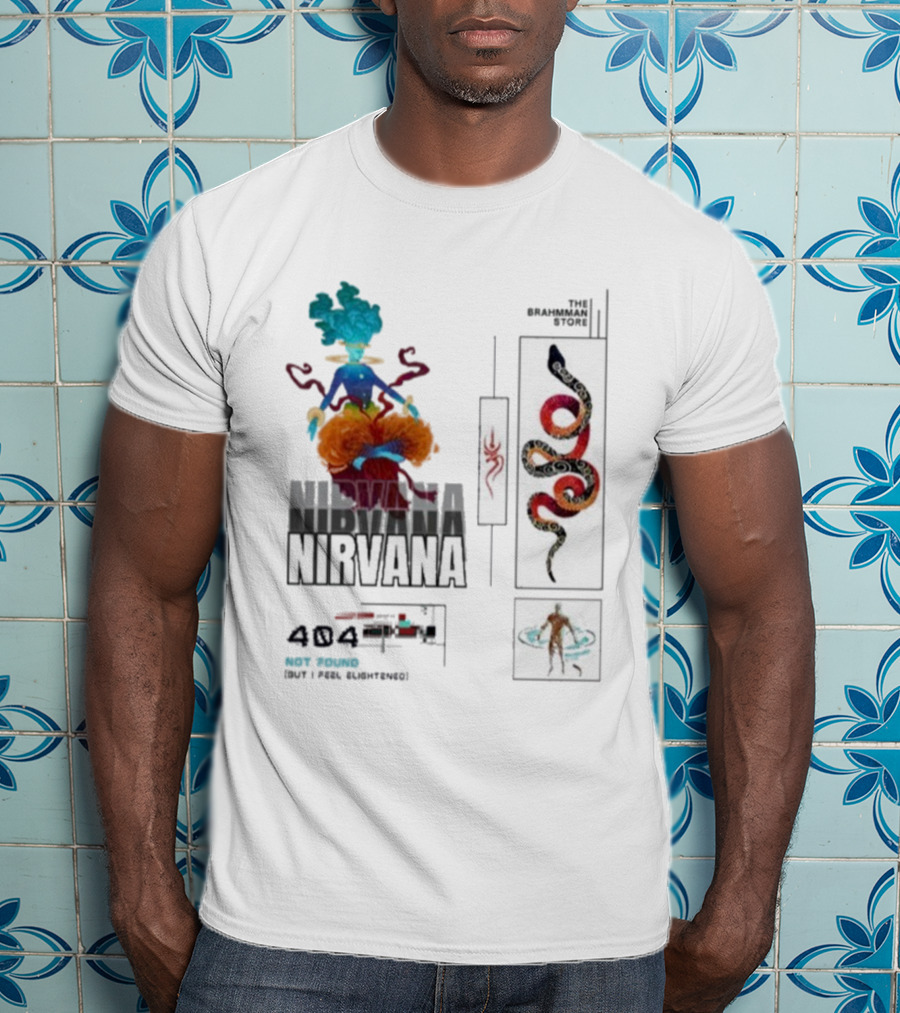 Nirvana The Brahmman Yoga Snake Meditation Symbol T-Shirt