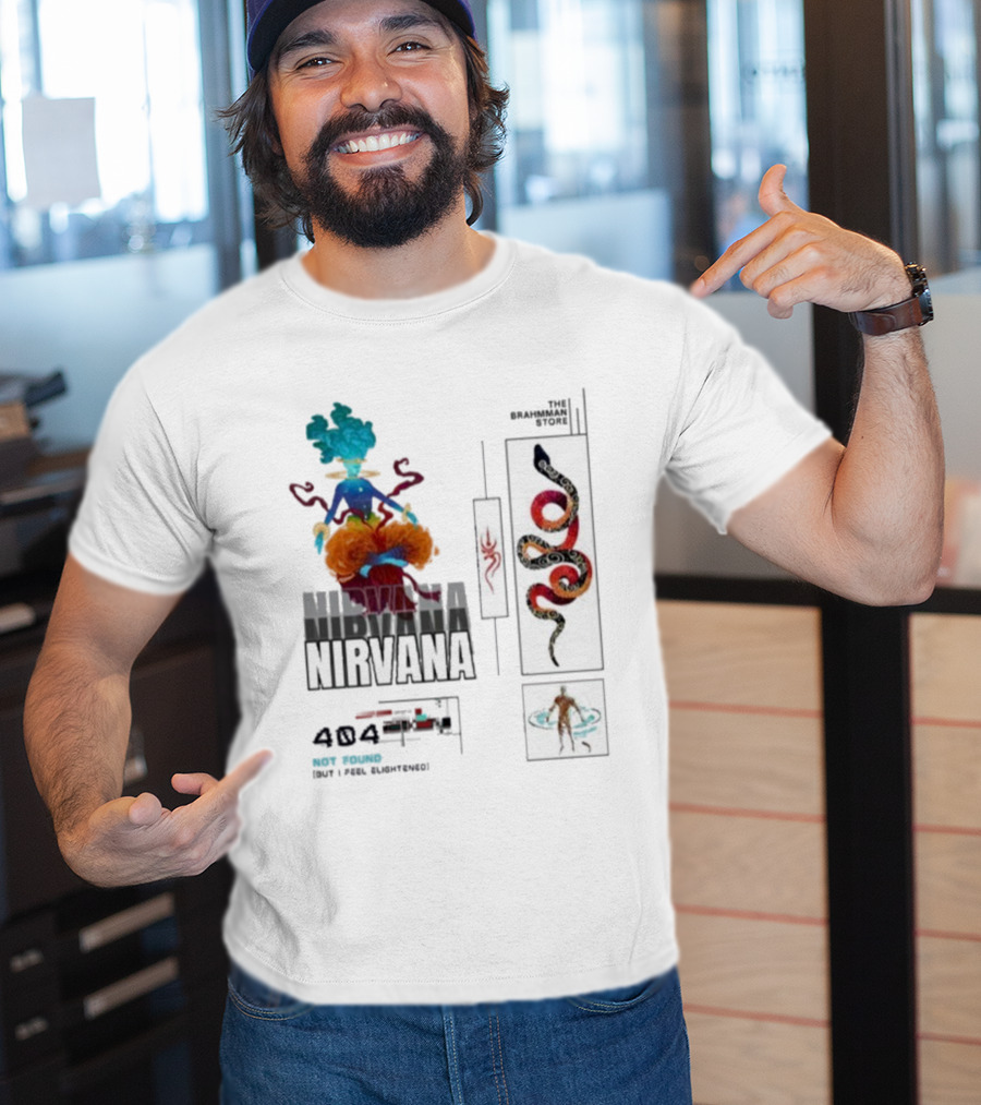 Nirvana The Brahmman Yoga Snake Meditation Symbol T-Shirt