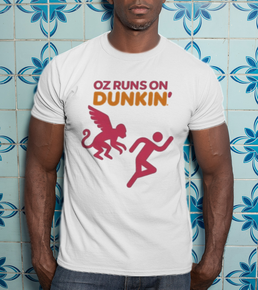 Wicked OZ Runs On Dunkin' Flying Monkey Chase T-Shirt