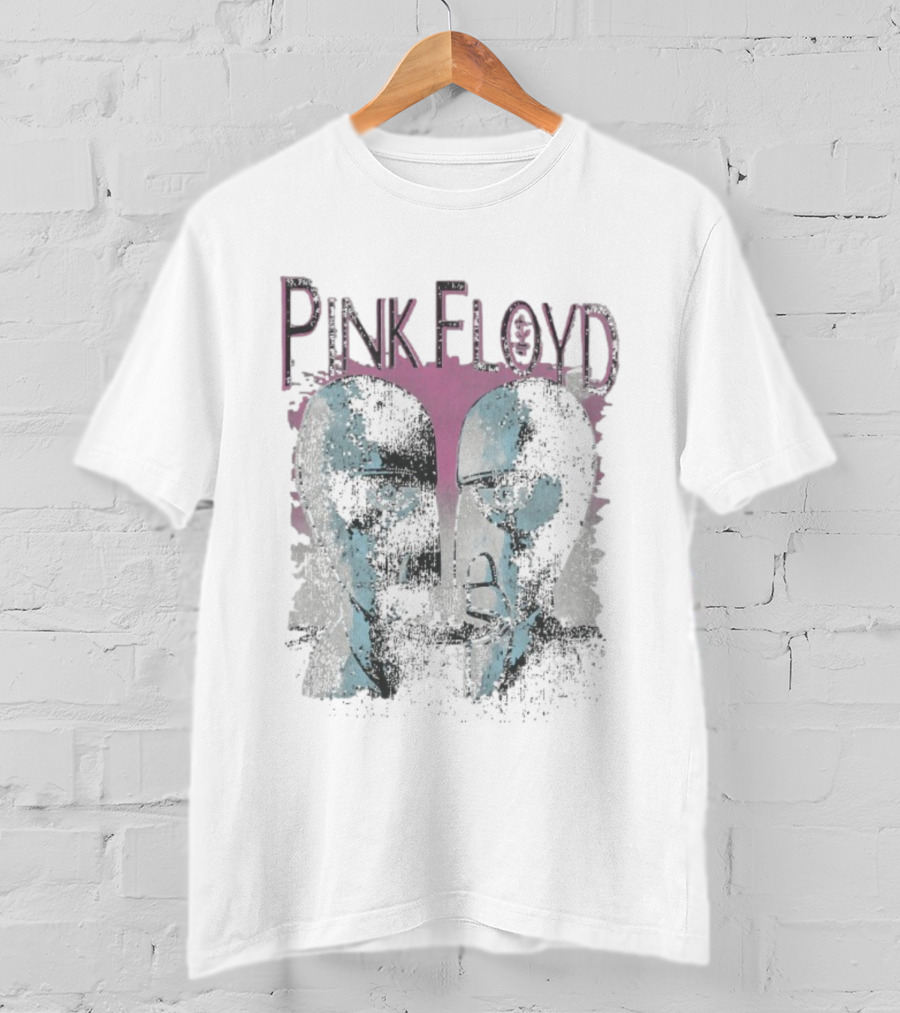 Pink Floyd Division Bell Album Cover Art Faces T-Shirt