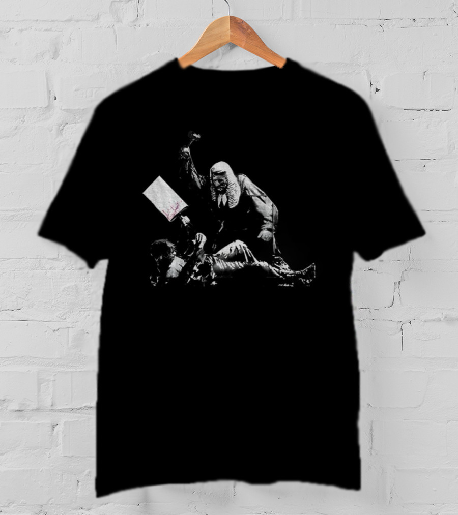 Banksy Royal Courts Of Justice Anti-War Symbolism Mural T-Shirt