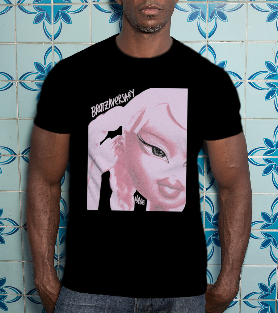 Bratz Jade Glam Bratzaversary Pink Sparkle Aesthetic T-Shirt
